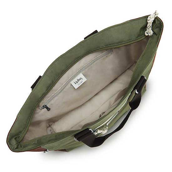 Sacs Fourre Tout Kipling Jodi M Vert Olive | FR 1743VR